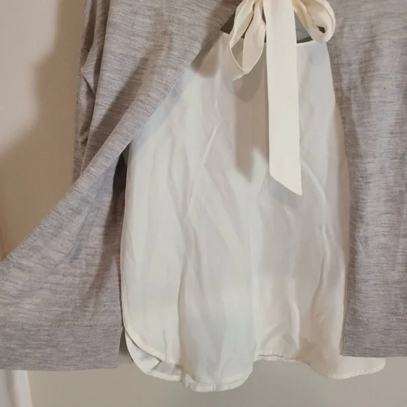 Club‎ Monaco wool silk tie back sweater - Picture 6 of 10